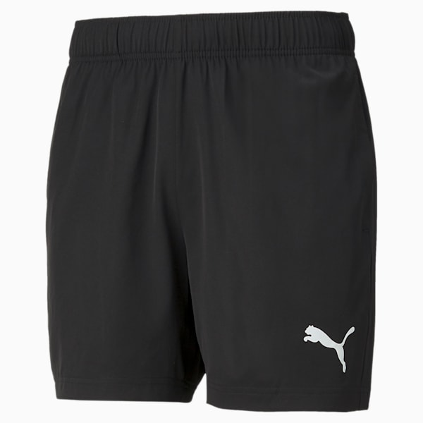 Active Woven 5" Regular Fit Men's Shorts, Puma Black, extralarge-AUS